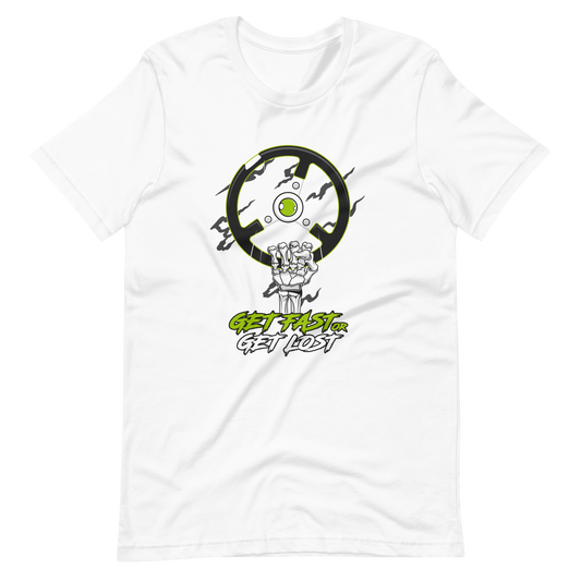Unisex t-shirt Racing Skull